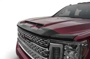 Picture of AVS 2020 GMC Sierra 2500 Aeroskin Low Profile Hood Shield - Smoke