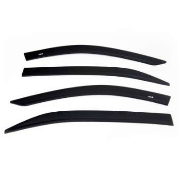 Picture of AVS 2020 Ford Explorer Ventvisor Low Profile Deflectors 4pc - Smoke