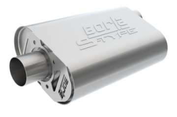 Picture of Borla CrateMuffler Big Block Chrysler-Dodge-Plymouth Mopar Offset-Offset 14inx4-35inx9in Muffler