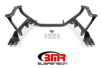 Picture of BMR 96-04 New Edge Mustang K-Member Coilover Version - Motor Plate Version - Black Hammertone