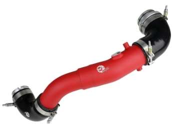 Picture of aFe 2020 Toyota Supra 3-0L 3in Red Intercooler Tube - Hot