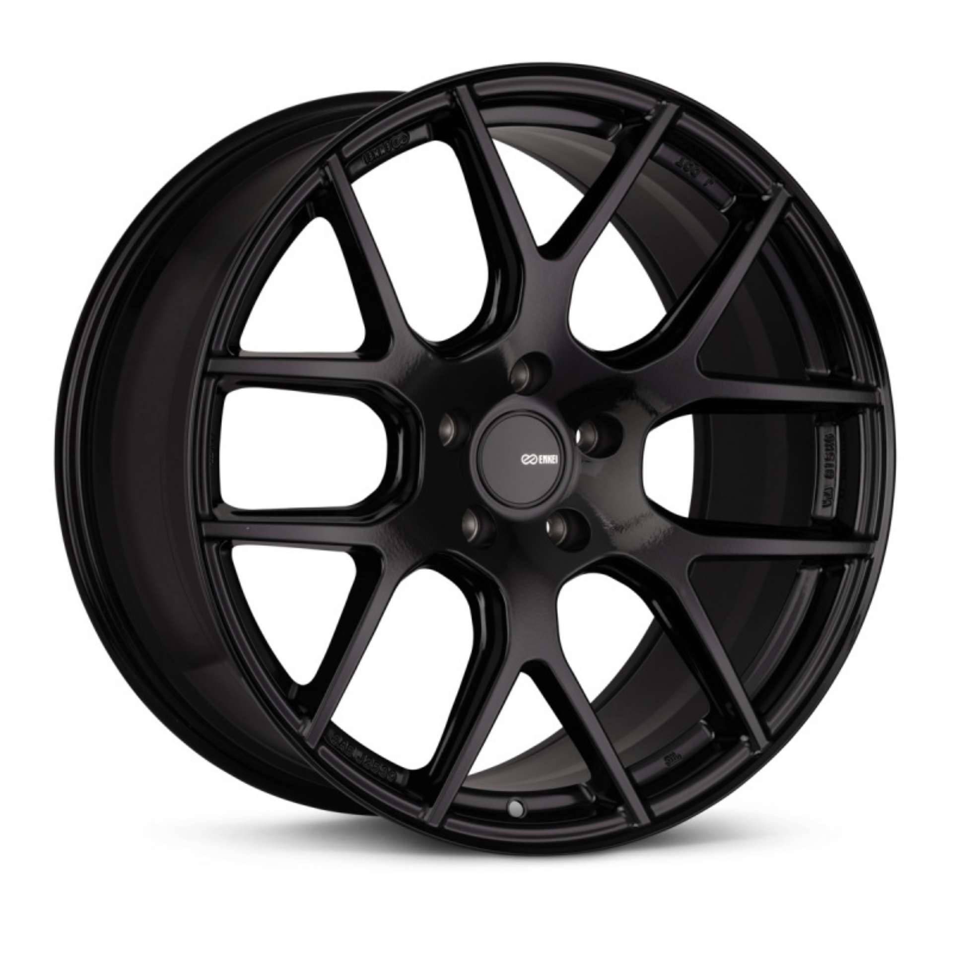 Picture of Enkei XM-6 18x8 5x112 45mm Offset 72-6mm Bore Gloss Black Wheel