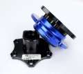 Picture of NRG Race Short Hub Datsun - Black Body Blue Ring