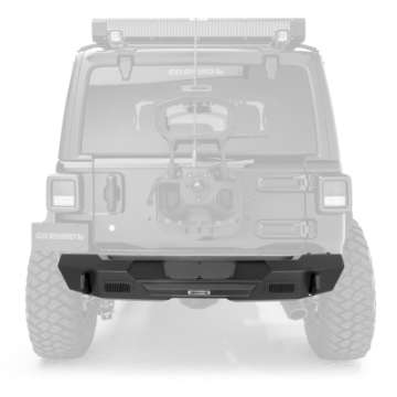 Picture of Go Rhino 07-18 Jeep Wrangler JK Trailline Rear Stubby Bumper