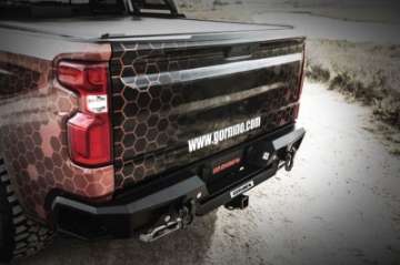 Picture of Go Rhino 19-20 Chevrolet Silverado 1500 BR20 Rear Bumper Replacement