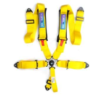 Picture of NRG 5PT 3in- Seat Belt Harness - Cam Lock - Yellow