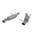 Picture of MBRP 11-14 Ford Mustang V6 3in- Dual Muffler Axle Back Split Rear Exhaust System AL