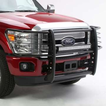 Picture of Go Rhino 00-04 Ford Excursion 3000 Series StepGuard - Black Center Grille Guard Only