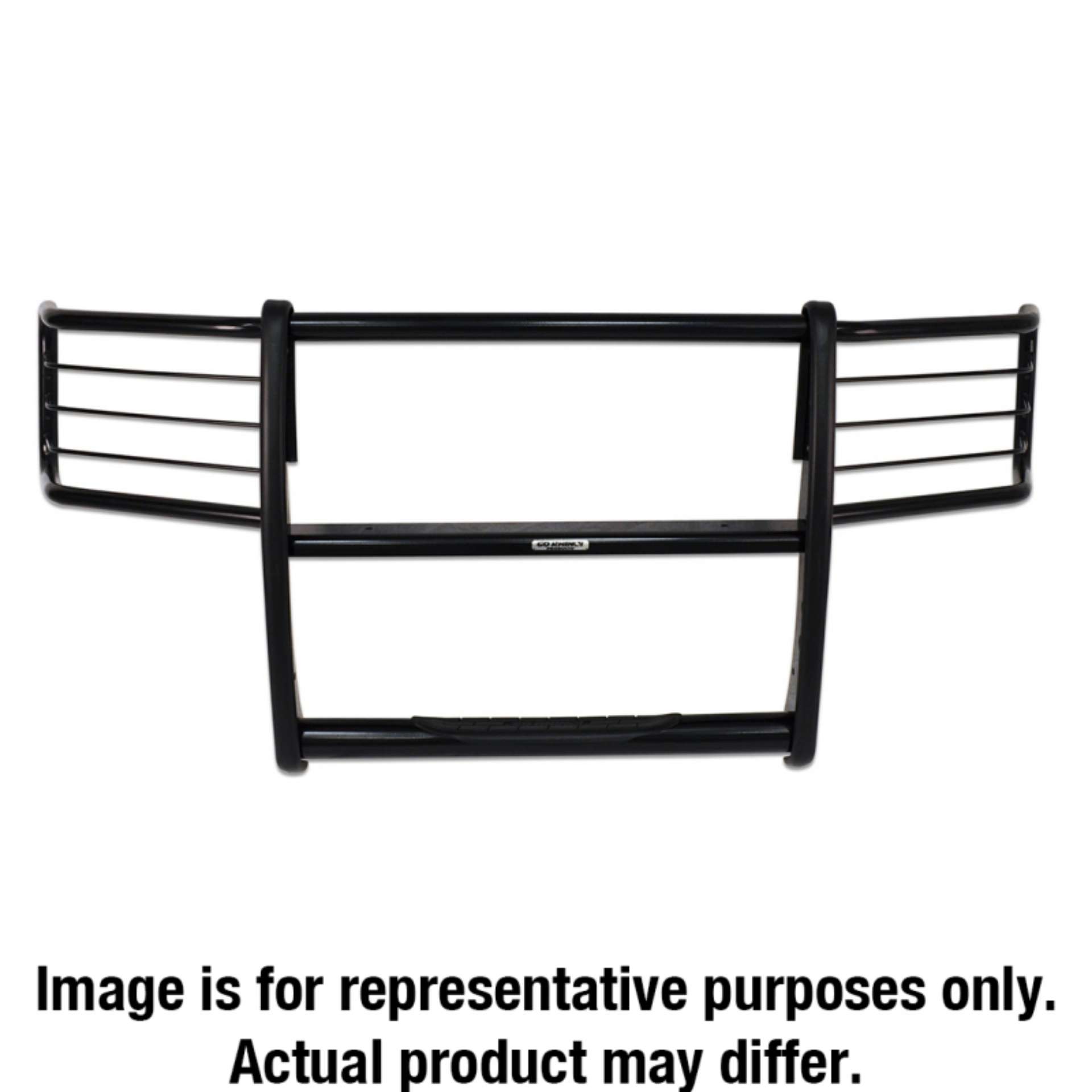 Picture of Go Rhino 17-19 Ford F-250-F-350 Super Duty 3000 Series StepGuard - Black