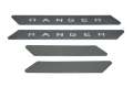 Picture of Putco 19-20 Ford Ranger SuperCrew - w- RANGER Etching 4pcs Black Platinum Door Sills