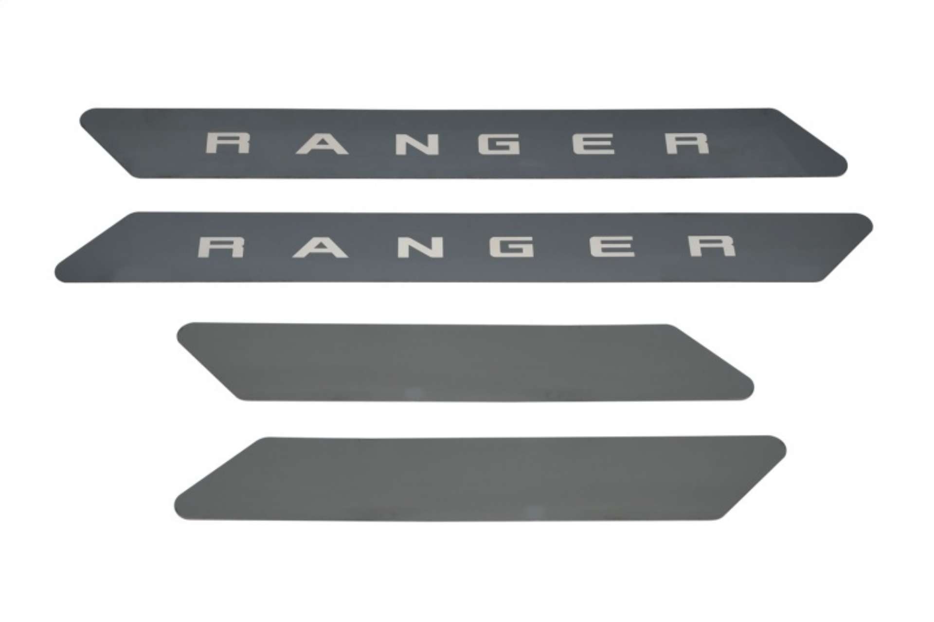 Picture of Putco 19-20 Ford Ranger SuperCrew - w- RANGER Etching 4pcs Black Platinum Door Sills