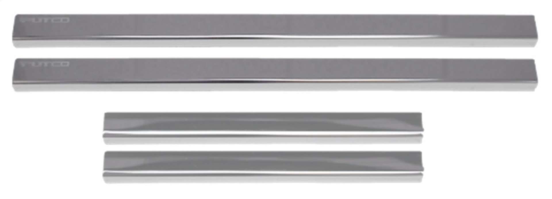 Picture of Putco 2020 Chevy Silverado LD-HD - GMC Sierra LD-HD - Crew Cab 4pcs Black Platinum Door Sills