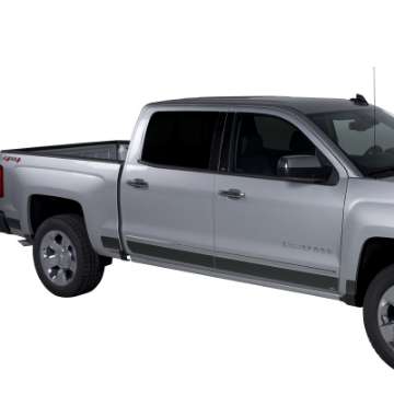 Picture of Putco 07-13 Chevy Silv Reg Cab 6-5ft Standard Box - 6in Wide - 12pcs Black Platinum Rocker Panels