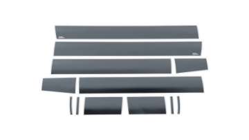 Picture of Putco 07-13 GMC Sierra Crew Cab 5-5ft Box - 6in Wide - 12pcs Black Platinum Rocker Panels