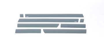 Picture of Putco 15-19 Chevy Silverado HD - Double Cab Dually 8pcs Black Platinum Rocker Panels