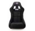 Picture of NRG FRP Bucket Seat ULTRA Edition - Medium Black Alcantara-Gold Glitter Back