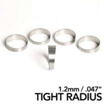 Picture of Ticon Industries 3-5in 45 Degree 1D CLR 1mm--039in Wall Titanium Pie Cuts - 5pk