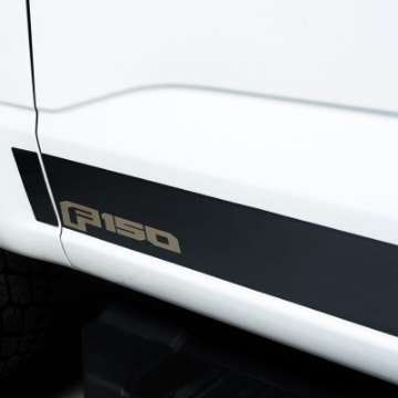 Picture of Putco 09-14 Ford F-150 Super Crew Cab 5-5 Box - 7in- 12pcs Black Platinum Rocker Panels