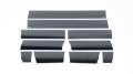 Picture of Putco 09-14 Ford F-150 Super Cab 6-5 w-o Factory Fender Flares Blk Platinum Rocker Panels - 10pcs