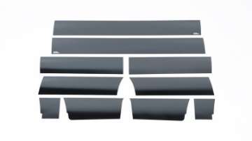 Picture of Putco 09-14 Ford F-150 Super Cab 6-5 w-o Factory Fender Flares Blk Platinum Rocker Panels - 10pcs