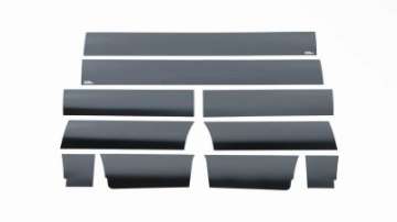 Picture of Putco 09-14 Ford F-150 Super Cab 6-5 w-o Factory Fender Flares Blk Platinum Rocker Panels - 10pcs