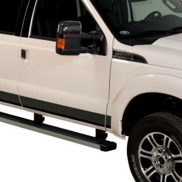 Picture of Putco 11-16 Ford SuperDuty - Reg Cab 8ft 10pcs - 6-25in Wide Black Platinum Rocker Panels