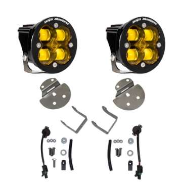 Picture of Baja Designs 15-19 Canyon-Colorado Fog Light & Fog Pocket Kit - Amber