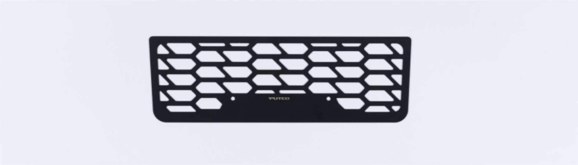 Picture of Putco 17-19 Ford SuperDuty - Hex Shield - Black Powder Coated Bumper Grille Inserts