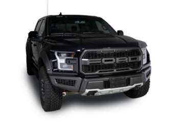 Picture of Putco 18-20 Ford F-150 Raptor - Hex Shield - Black Powder Coated Bumper Grille Inserts