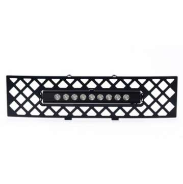 Picture of Putco 11-14 Ford F-150 - EcoBoost Bumper Grille Insert - Black SS Diamond w- 10in Luminix Light Bar