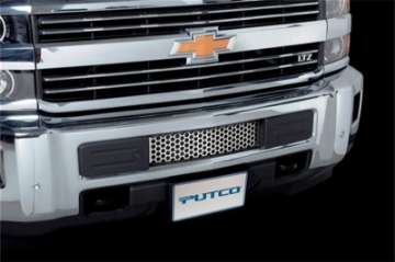 Picture of Putco 15-19 Chevy Silv HD - Stainless Steel - Punch Design Bumper Grille Bumper Grille Inserts