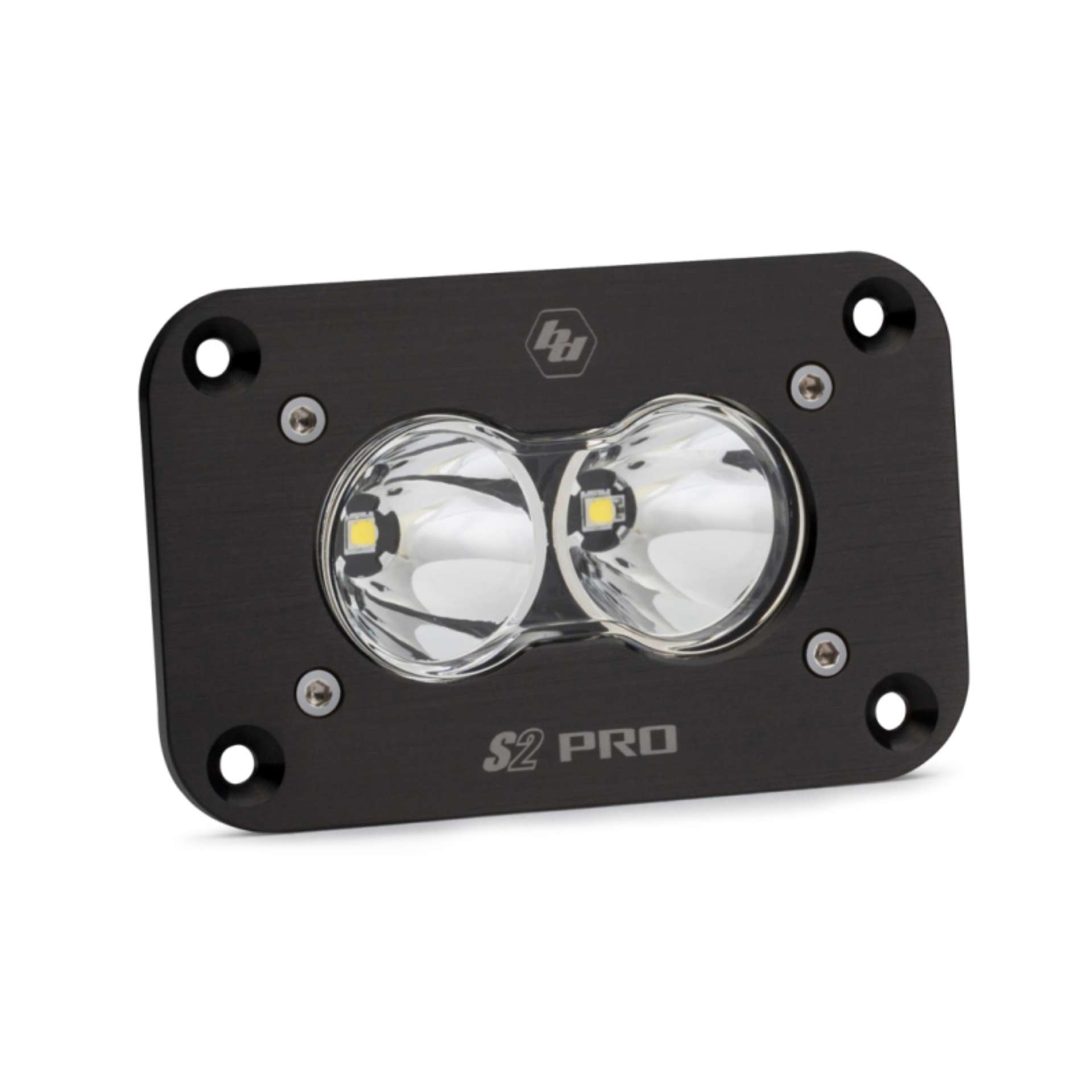 Picture of Baja Designs S2 Pro LED Spot Black Flush Mount - Clear