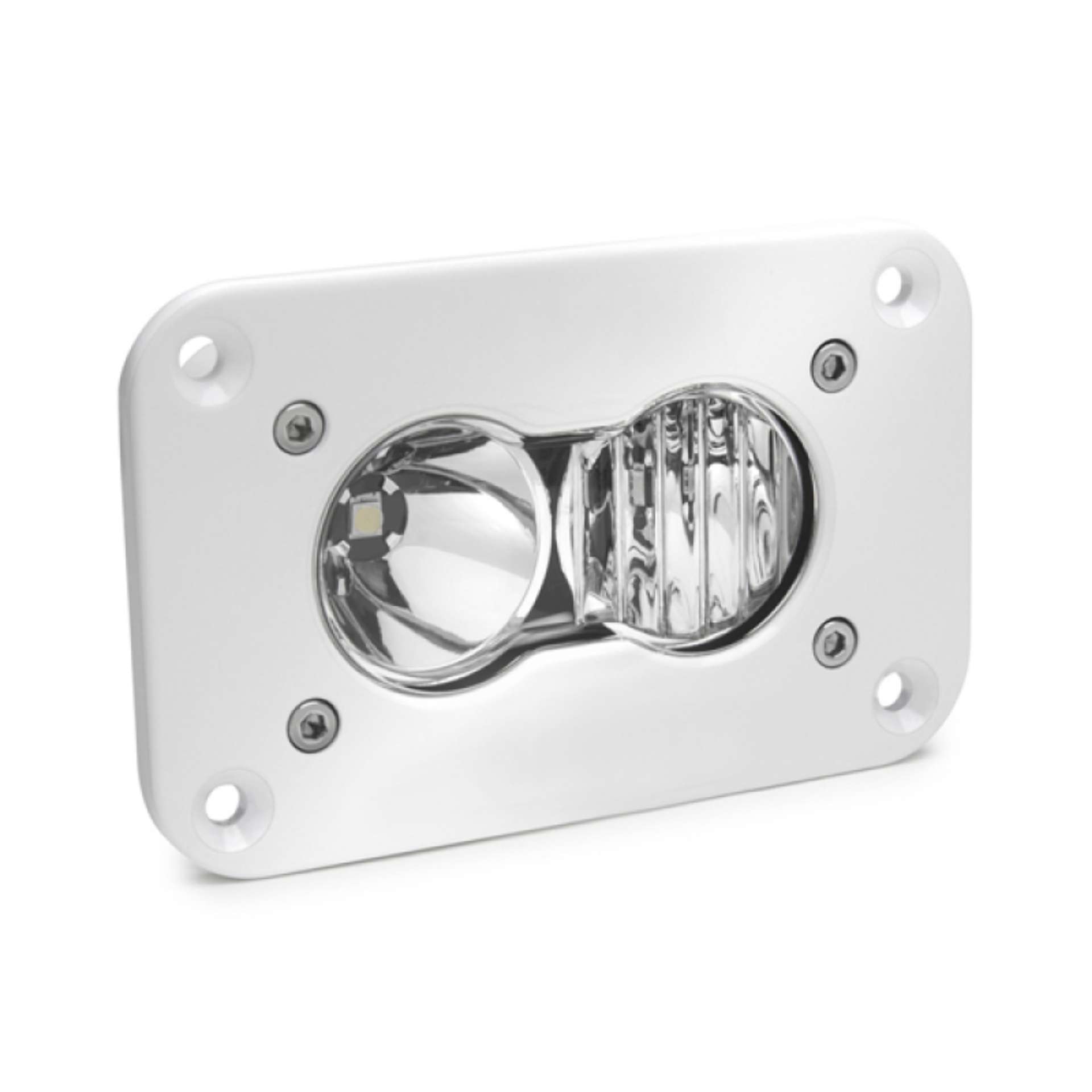 Picture of Baja Designs S2 Pro Flush Mount Driving Combo Pattern White LED Work Light - Clear