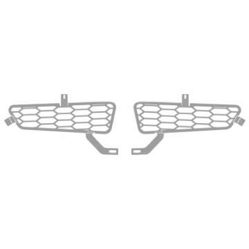 Picture of Putco 15-20 Ford F-150 Raptor - Hex Style - Polished SS Bumper Grille Inserts