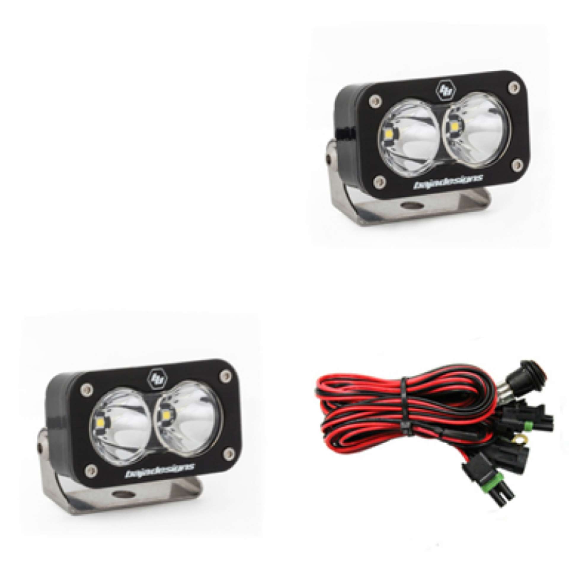 Picture of Baja Designs S2 Pro Series LED Light Pods Spot Pattern - Pair