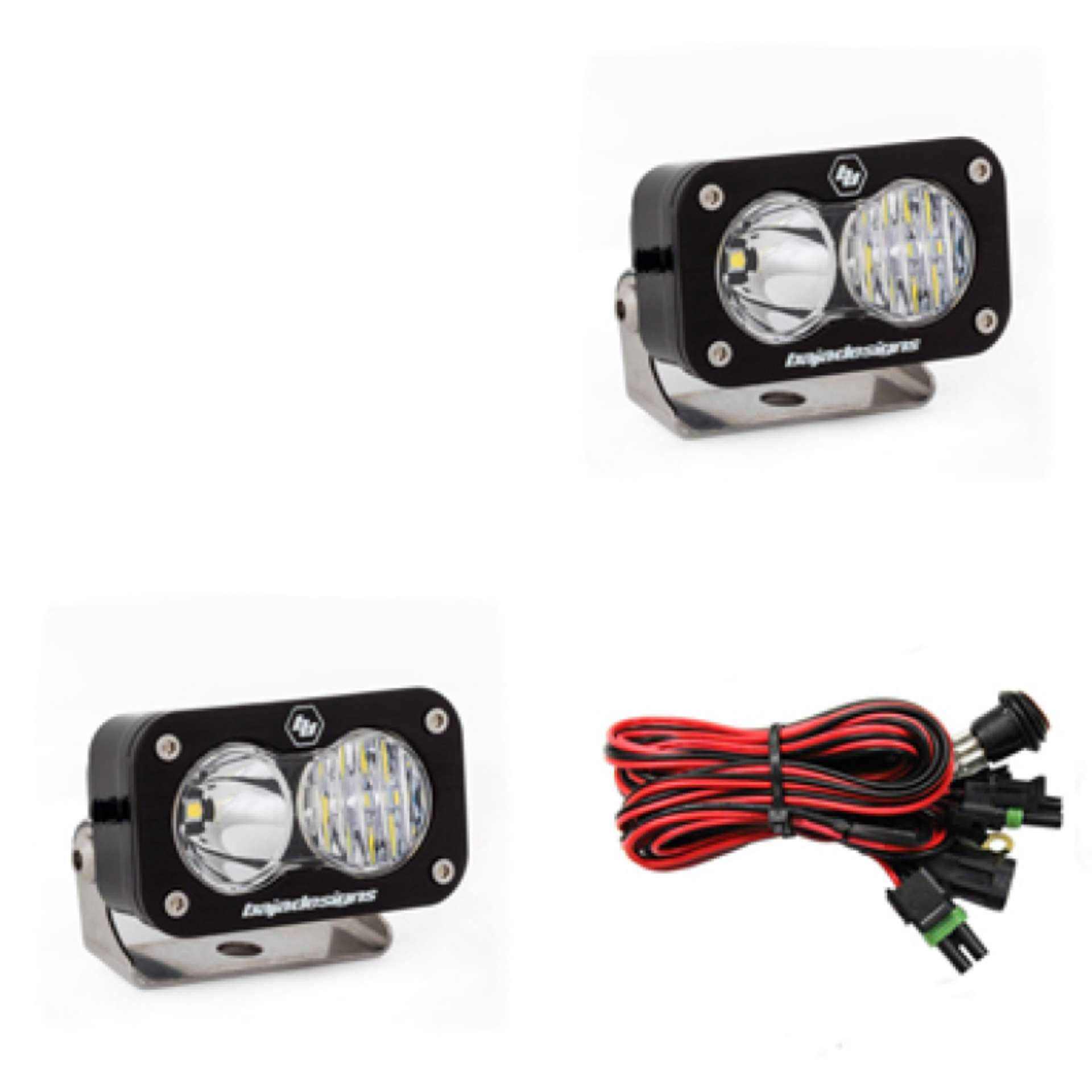 Picture of Baja Designs S2 Pro Series LED Light Pods Driving Combo Pattern - Pair