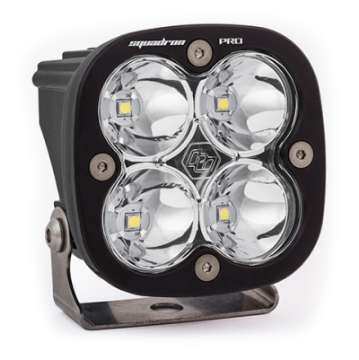 Picture of Baja Designs Squadron Pro Spot Pattern Black LED Light Pod - Clear