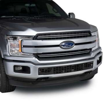 Picture of Putco 11-14 Ford F-150 EcoBoost Bumper Grille Inserts - SS - Bar Design - w- Heater Plug Opening