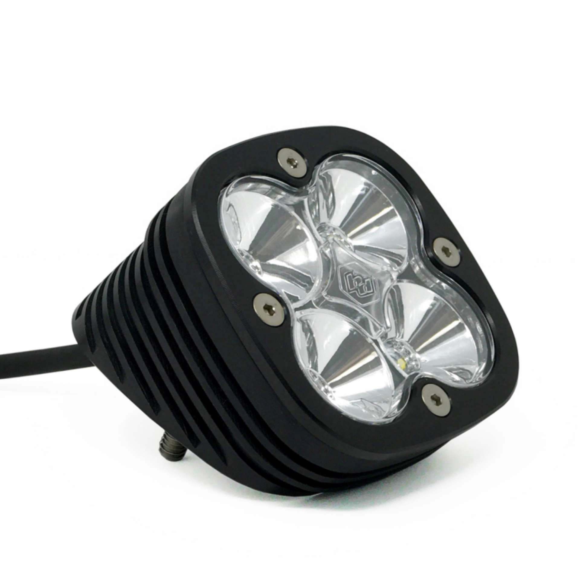 Picture of Baja Designs Squadron Pro Series Black Flush Mount Work-Scene Pattern LED Light Pod - Clear