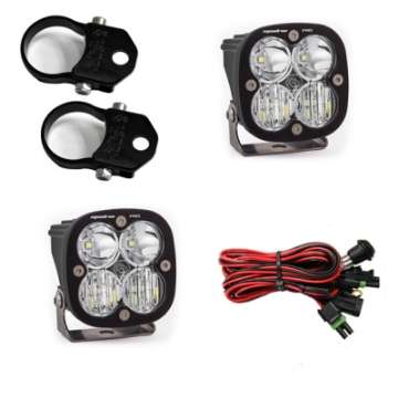 Picture of Baja Designs Squadron Pro LED Light Pods Kit w-A-Pillar Mounts-1-75in Harness