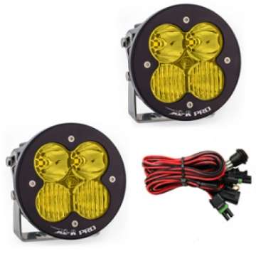 Picture of Baja Designs XL R Pro Series Driving Combo Pattern Pair LED Light Pods - Amber