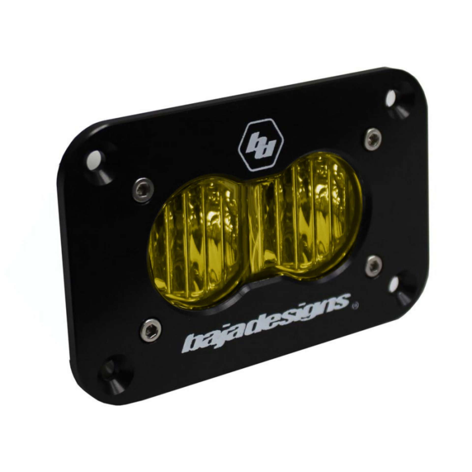 Picture of Baja Designs S2 Wide Cornering Sport Flush Mount LED - Amber