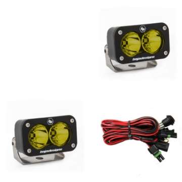 Picture of Baja Designs S2 Sport Work-Scene Pattern Pair LED Work Light - Amber