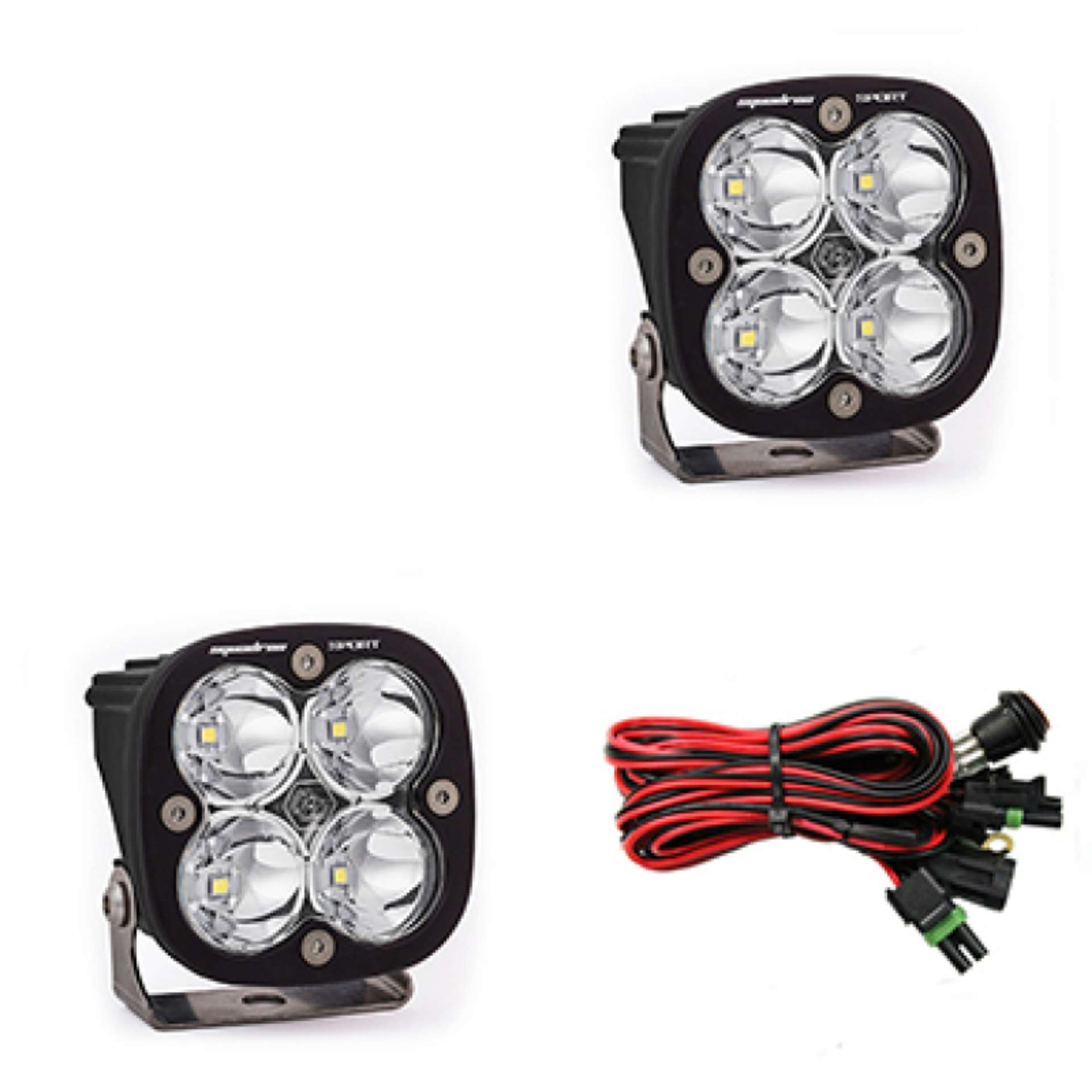 Picture of Baja Designs Squadron Sport Spot LED Light Pods - Clear