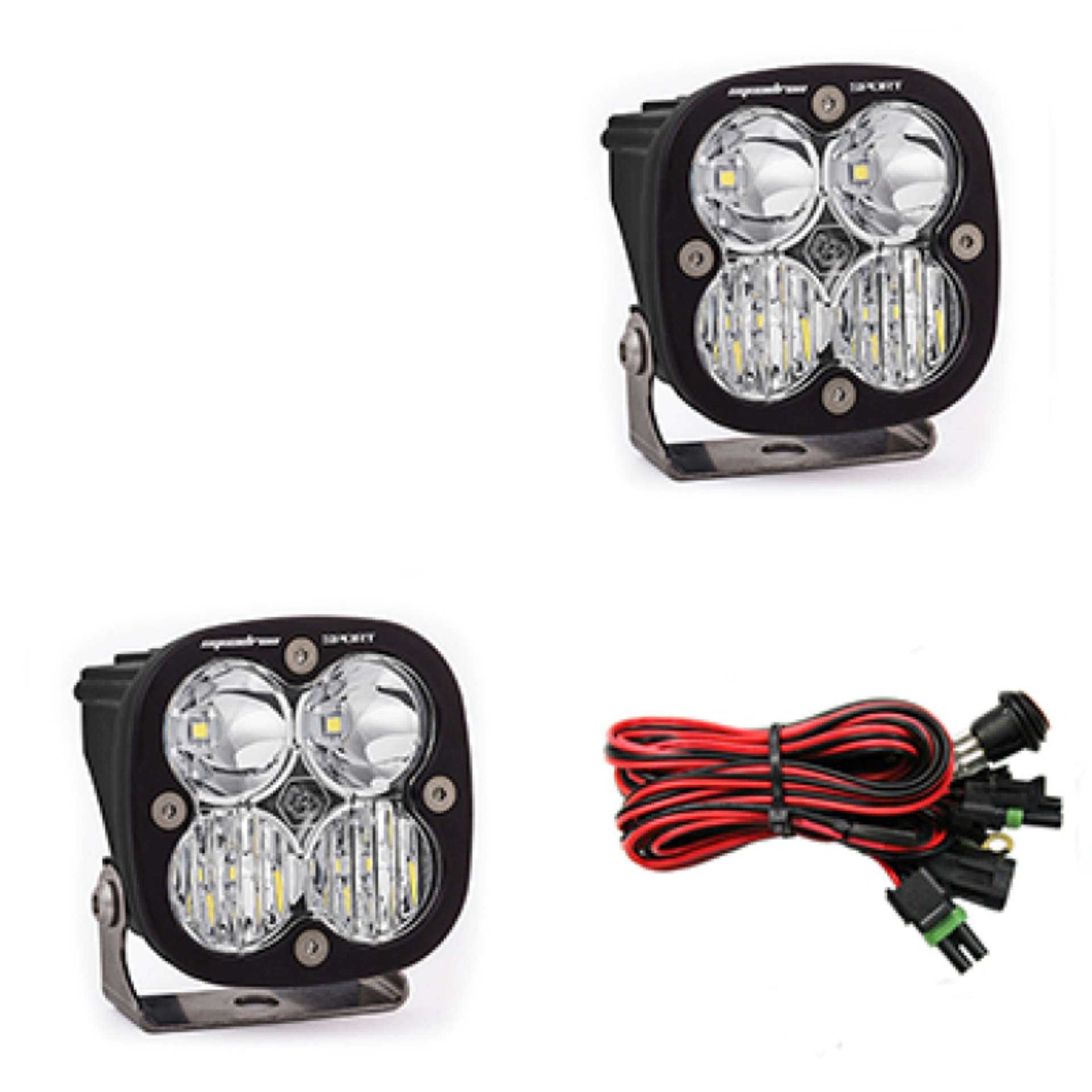 Picture of Baja Designs Squadron Sport Driving-Combo Pair LED Light Pods - Clear