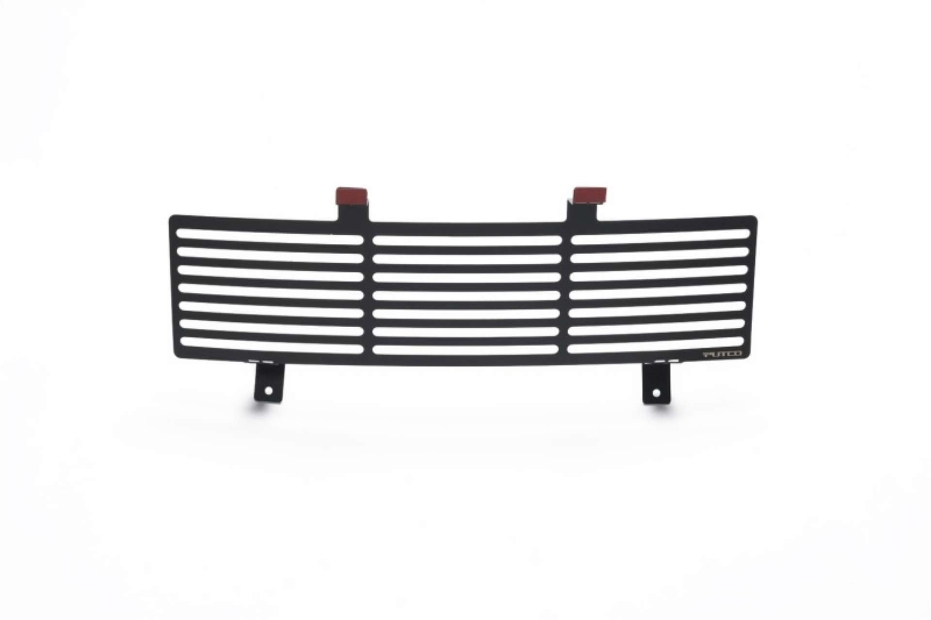 Picture of Putco 11-16 Ford SuperDuty - Stainless Steel Black Bar Design Bumper Grille Inserts