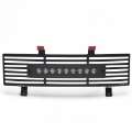 Picture of Putco 11-16 Ford SuperDuty - SS Black Bar Design w- 10in Luminix Light Bar Bumper Grille Inserts