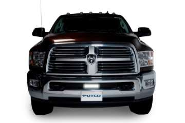 Picture of Putco 11-18 Ram HD - SS - Bar Style Bumper Grille Inserts w- 10in Luminix Light Bar Black