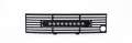 Picture of Putco 11-14 Ford F-150 EcoBoost SS Blk Bar Bumper Grille Insert w- 10in Luminix Light Bar