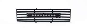 Picture of Putco 11-14 Ford F-150 - EcoBoost Bumper Grille Inserts - Black SS Bar and 10in Luminix Light Bar